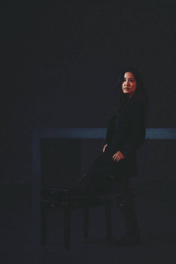 Editorial portrait of pianist Claudia Chan of Ensemble BRuCH at St. Peter Cologne